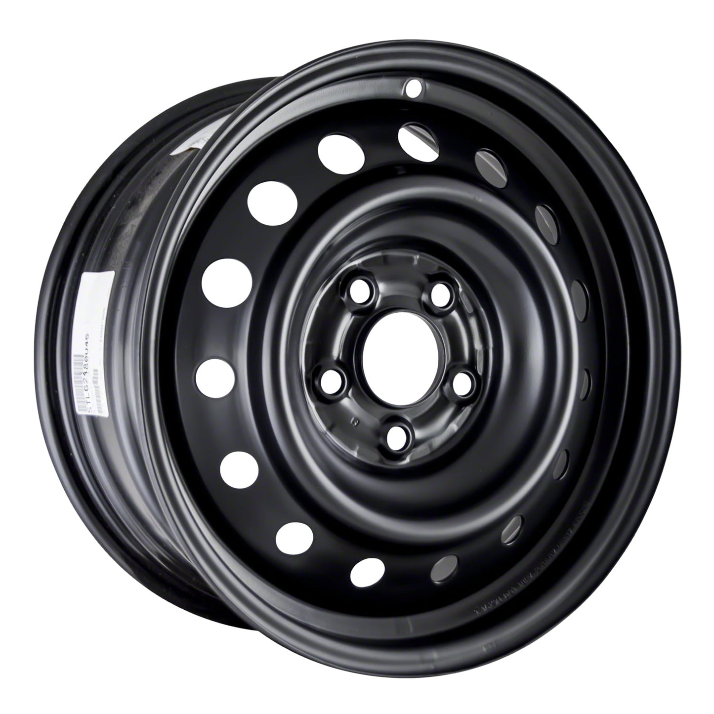 Remanufactured Painted Black Steel Wheel 16 x 7 40300JA007 fits 2007-2013 Nissan Altima