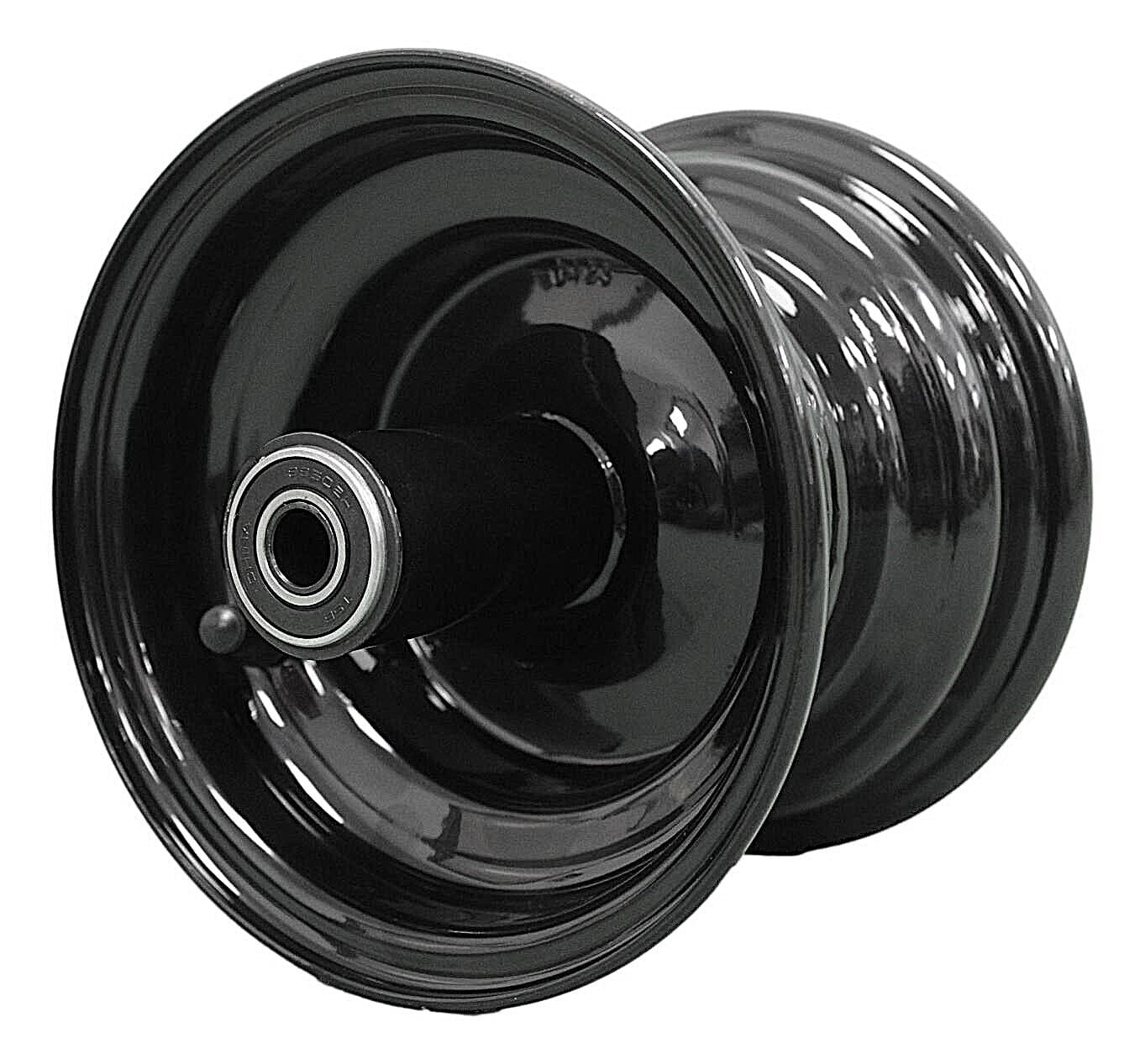 Set of 2 6x4.5 Glossy Black Wheels | OEM Match for BAD BOY 022-2017-00