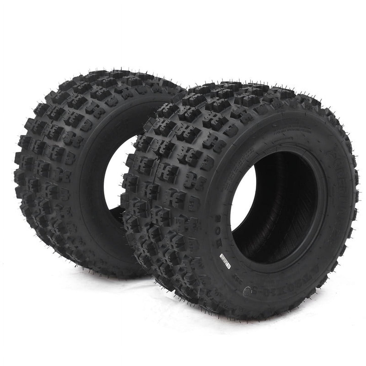 Set of 2 Patikuin 20x10-9 ATV/UTV Tires 6Ply 20x10x9 Off-Road Tires TL
