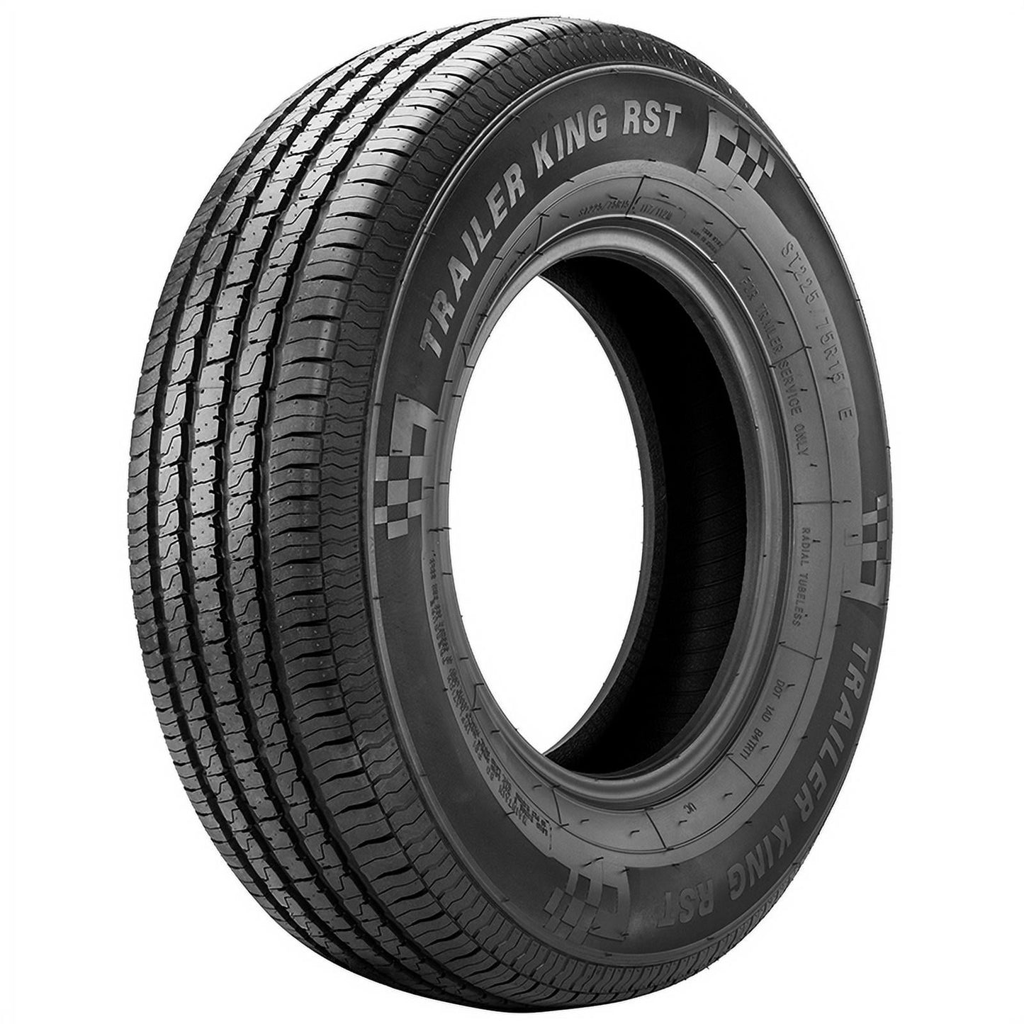 Set of 2 Trailer King RST ST185/80R13 99/95M D Tires