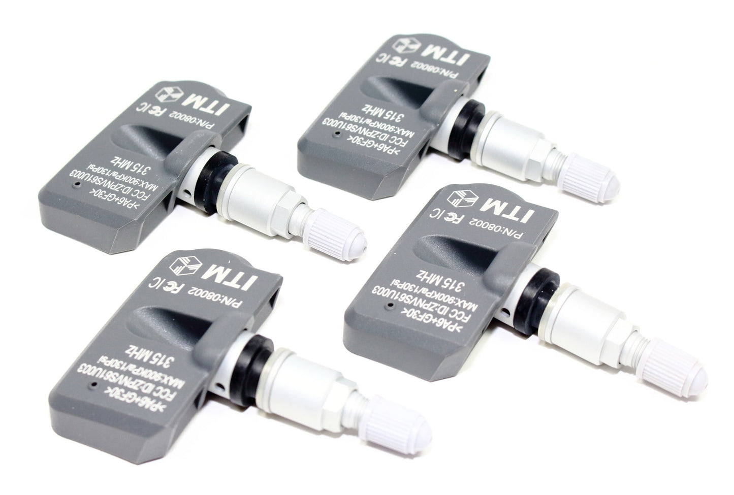 Set of 4 ITM 315mhz TPMS Tire Pressure Sensors 2005 2006 2007 2008 2009 2010 2011 2012 Nissan Pathfinder Schrader OEM Replacement