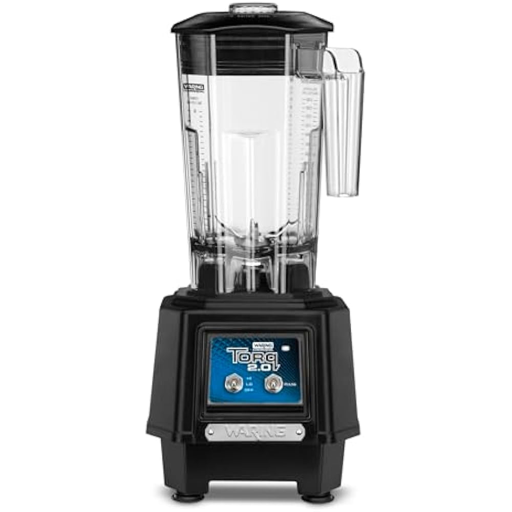 Supdeal Commercial 2 HP 2-Speed Blender, 48 oz BPA-Free Jar, 120V Countertop, 5-15P Plug, Multicolor (15.75"x11.5"x9")