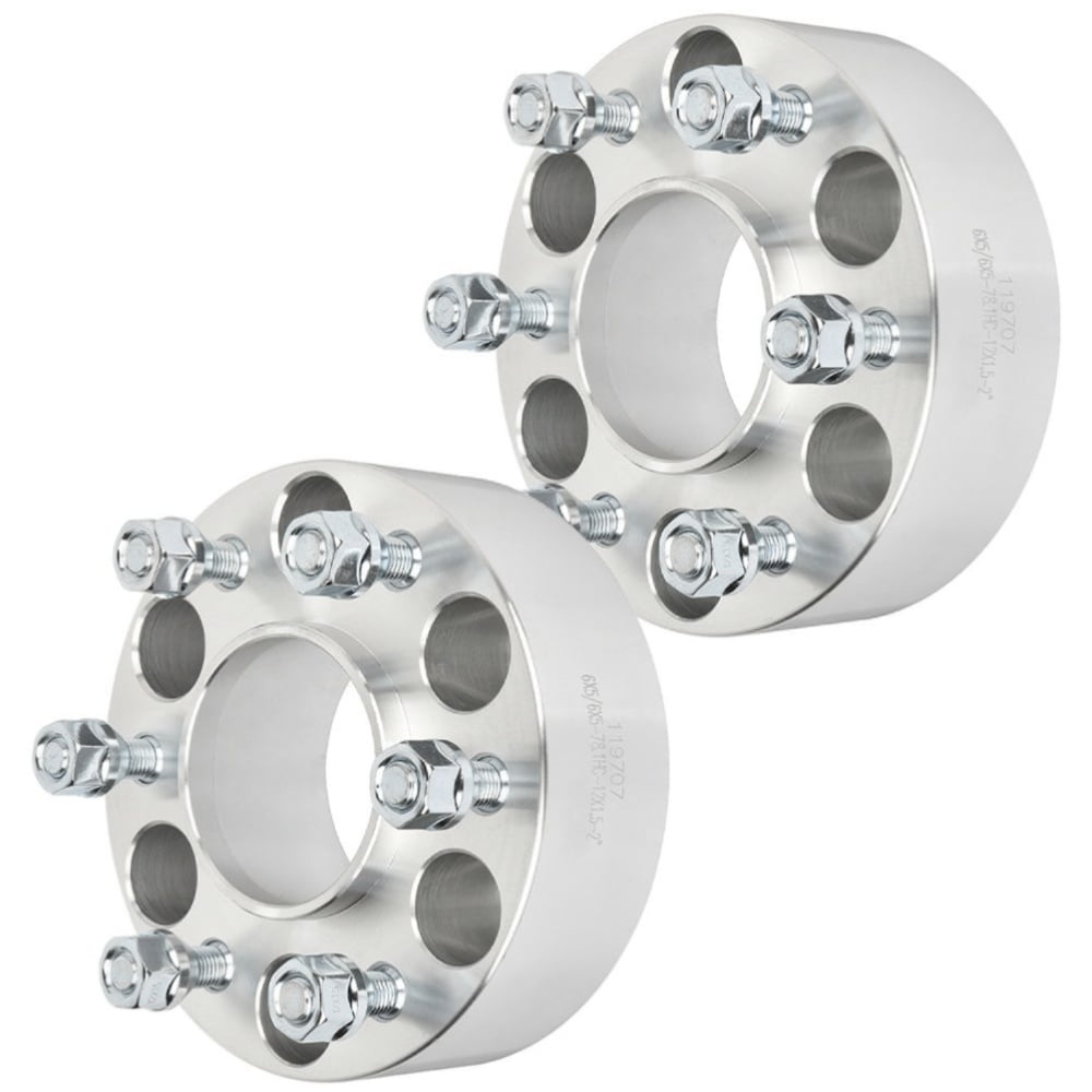 Teledu 2-pcs 2" 6x5 12x1.5 studs wheel spacers For Chevrolet SSR Trailblazer GMC Envoy