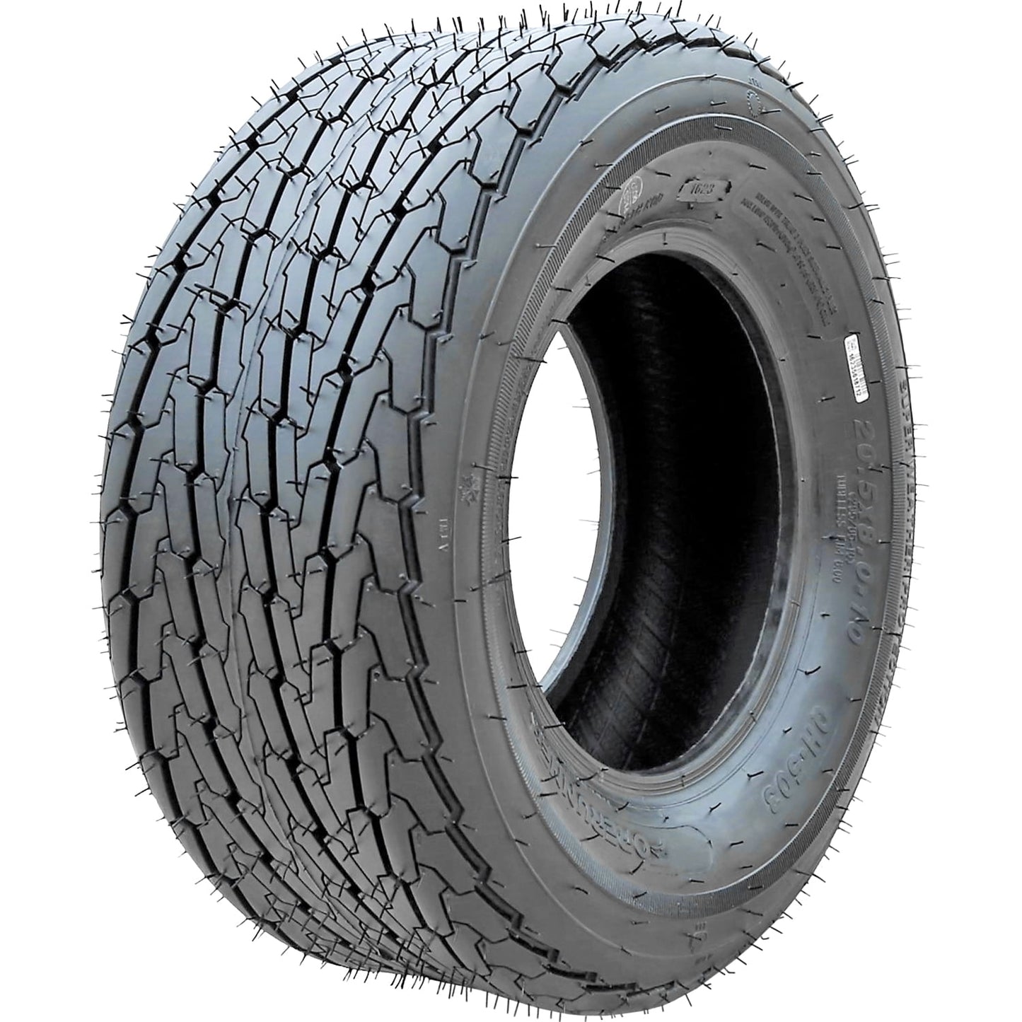 Tire Forerunner QH503 ST 20.5X8.00-10 Load E 10 Ply Boat Trailer