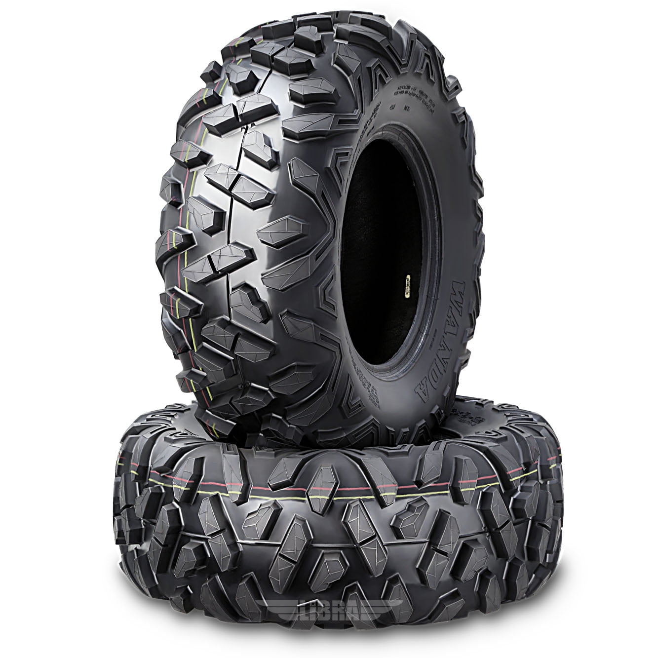 Wanda ATV/UTV Tires 25X8-12 25X8X12 6PR P3501 All Terrain 10375, Set 2