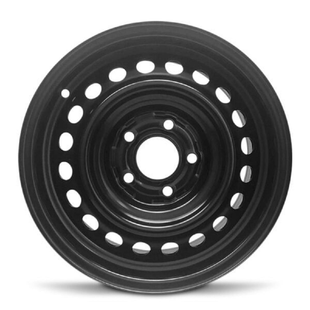 Wheel Rim for 2004-2005 Mazda 3 15 in Black Steel Rim Direct Fit