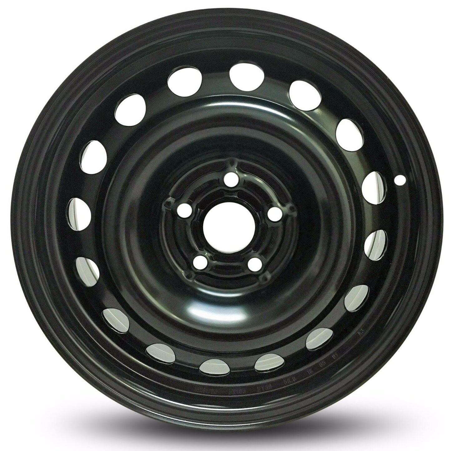 Wheel Rim for 2011-2017 Chevrolet Cruze 16 in Black Steel Rim Direct Fit