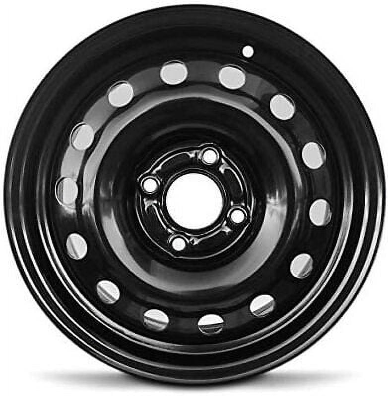 Wheel Rim for 2011-2018 ford Focus Fiesta 15 in Black Steel Rim Direct Fit