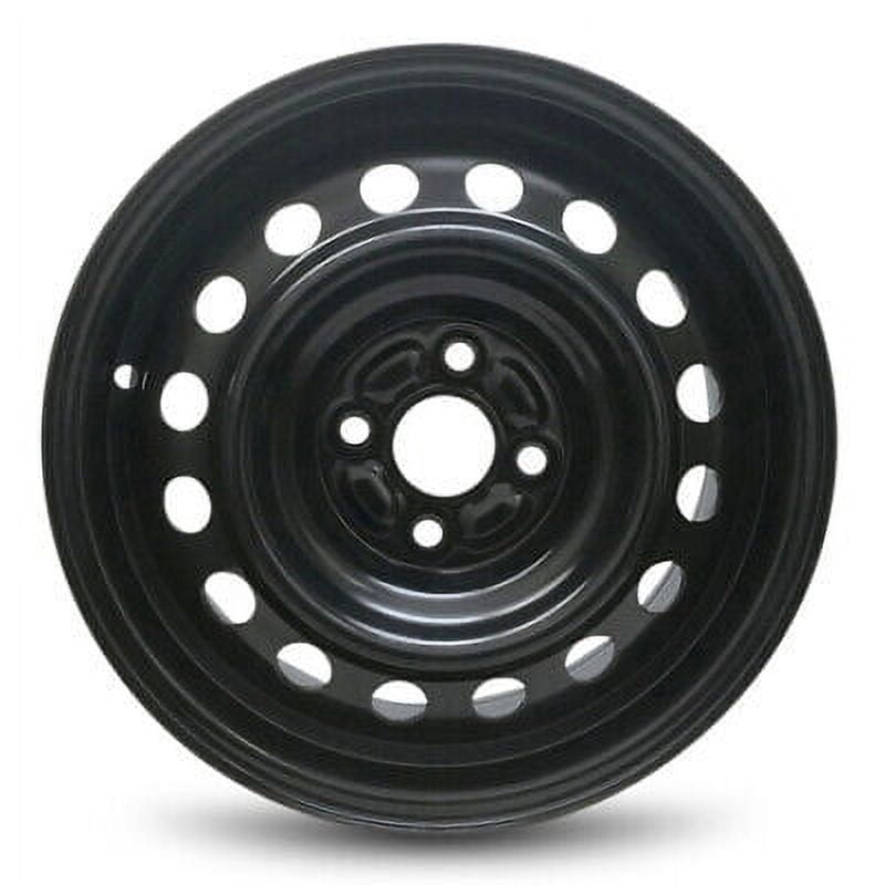 Wheel Rim for 2012-2017 Kia Rio 15 in Black Steel Rim Direct Fit