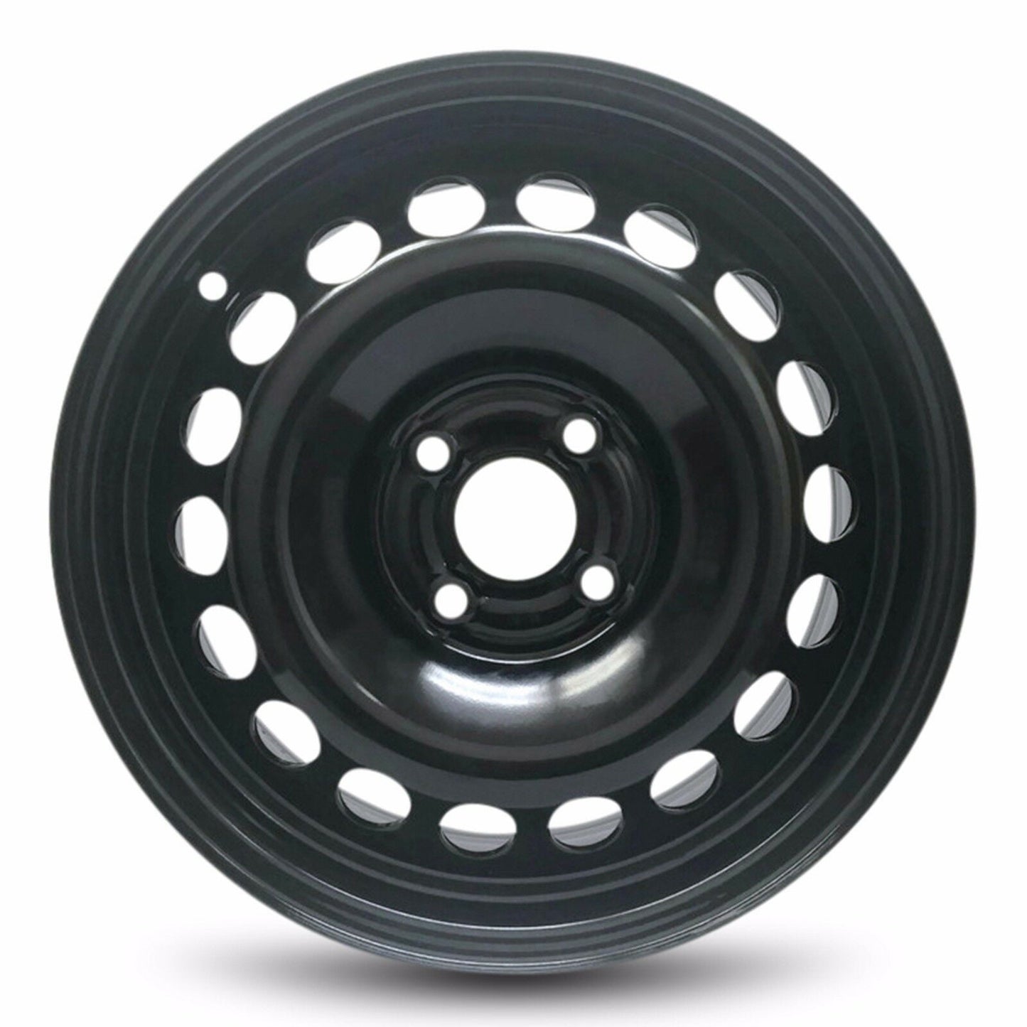 Wheel Rim for 2018-2020 Chevrolet Bolt 15 in Black Steel Rim Direct Fit