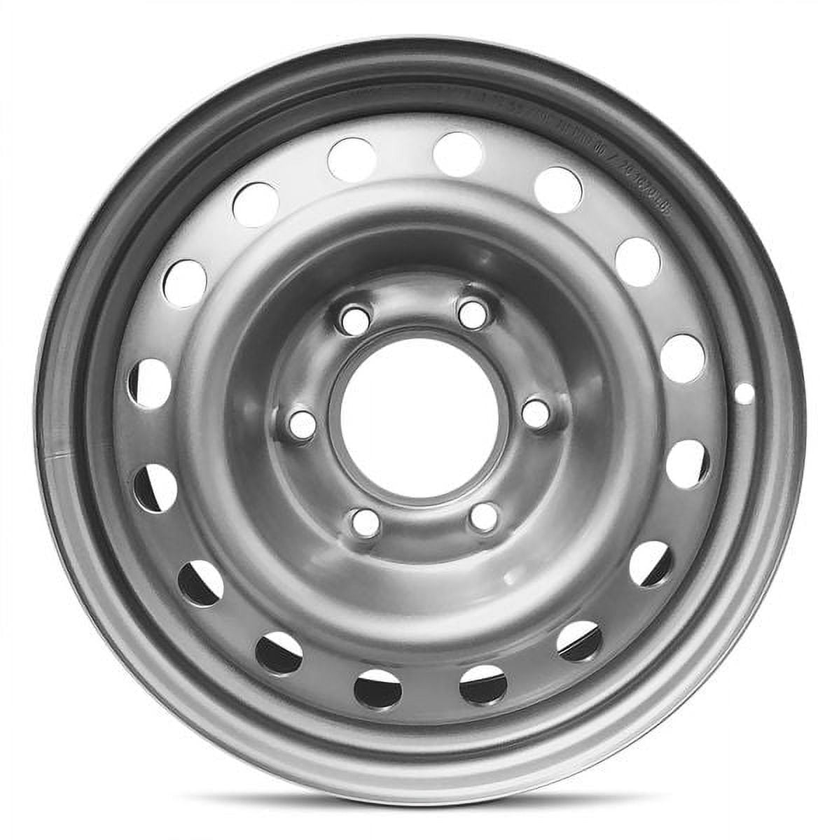 Wheel Rim for 2020-2022 ford Bronco 16x7 in Painted Silver Steel Rim Direct Fit