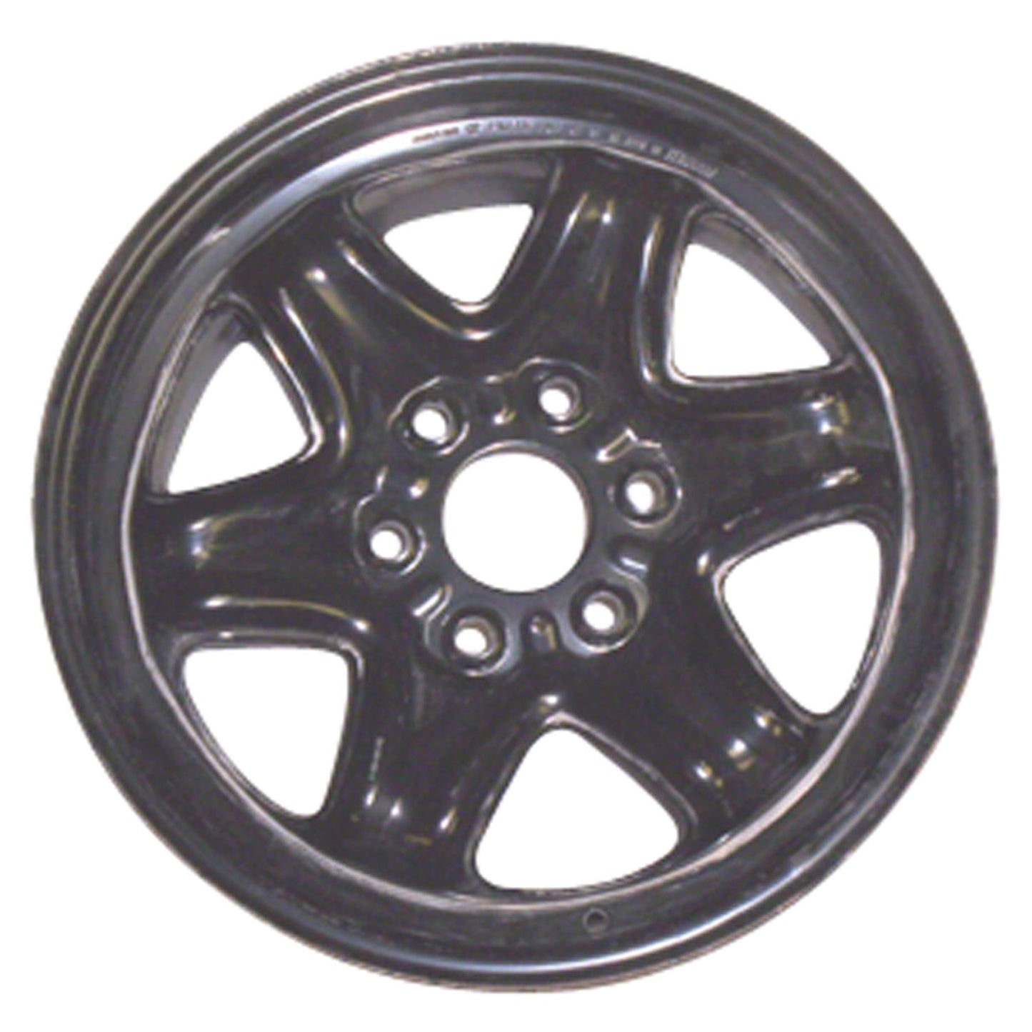 Remanufactured Painted Black Steel Wheel 17 x 7.5 9598970 fits 2009-2017 Chevrolet Traverse