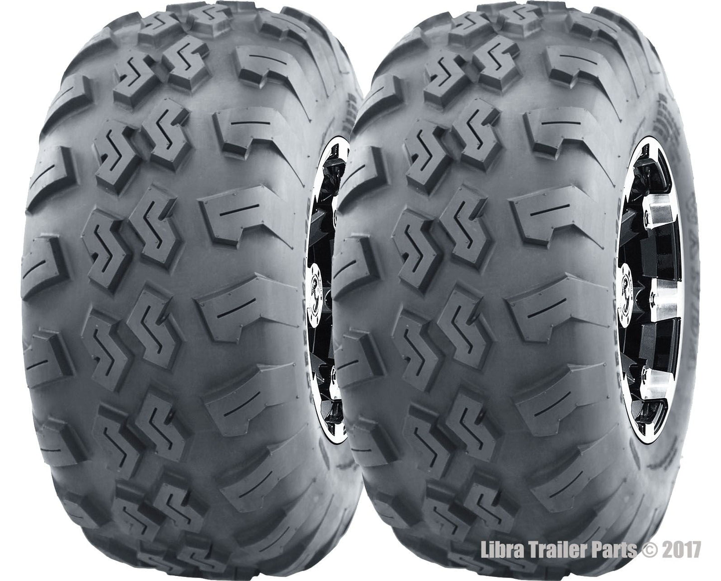 Set of 2 WANDA ATV UTV Tires 22x7-10 22x7-10 4PR