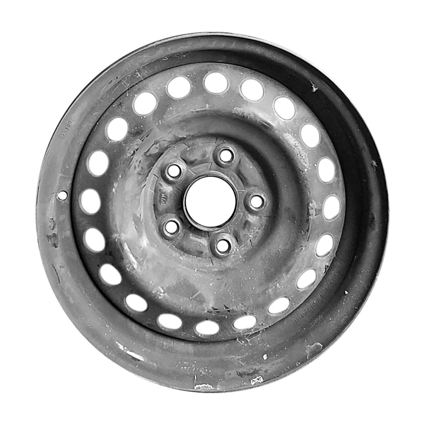 Remanufactured Painted Black Steel Wheel 15 x 6.5 fits 2013-2015 Honda Civic