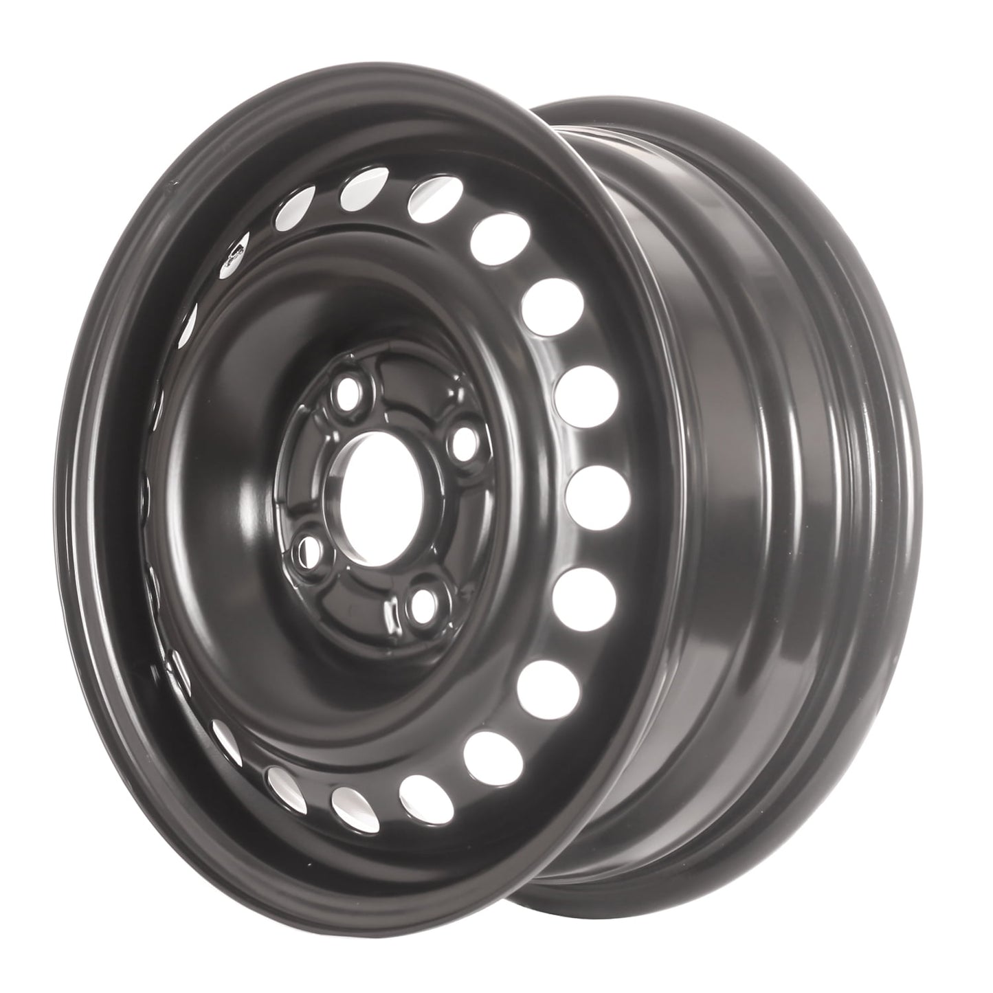 Remanufactured Painted Black Steel Wheel 15 x 6 42700S84A11 fits 1998-2002 Honda Accord