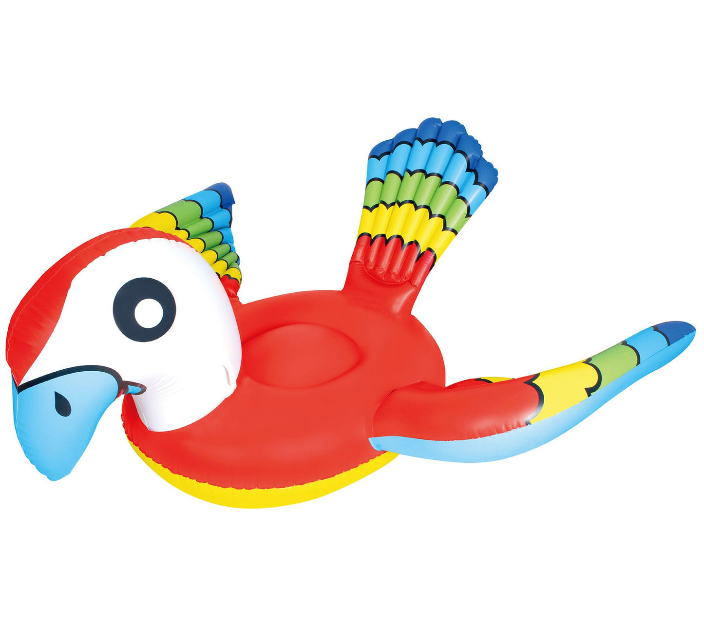 Northlight 87" Jumbo Parrot Ride-On Inflatable Pool Float