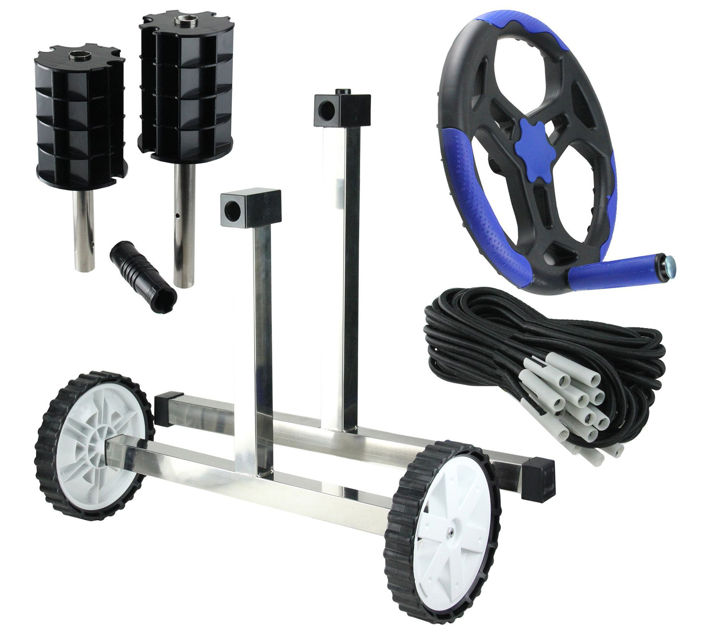 Pool Central 21" In-Ground Pool Cover Reel System