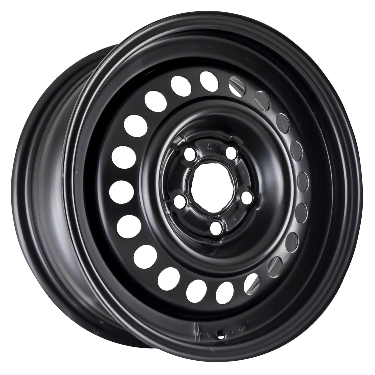 Remanufactured Painted Black Steel Wheel 15 x 6 9591875 fits 1992-1998 Buick Skylark