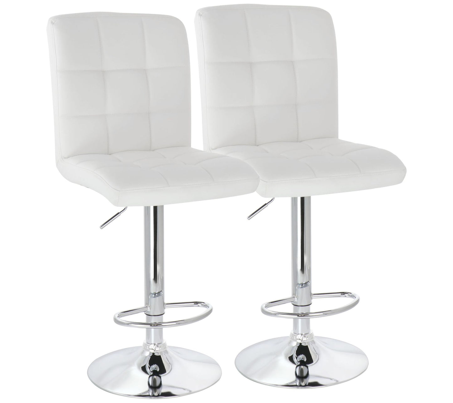 Elama Square Bar Stool - Set of 2