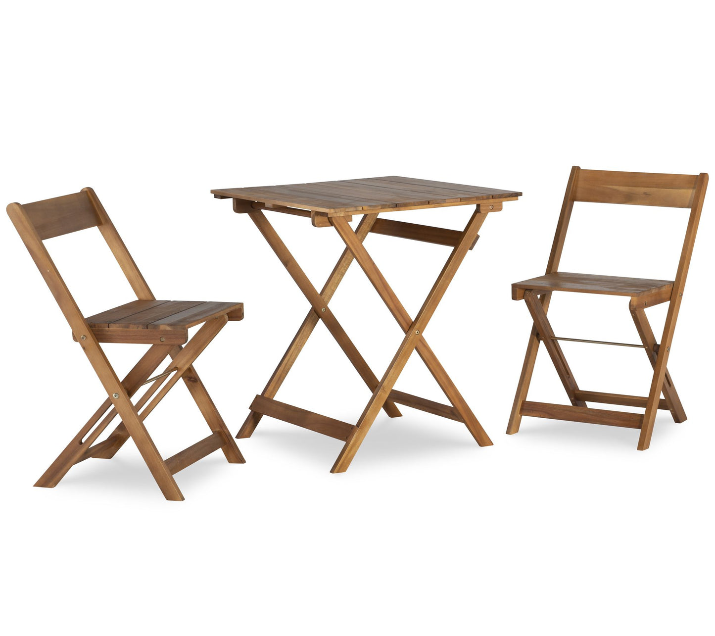 Linon Home Outdoor Riverdale Three Piece SquareTable Set