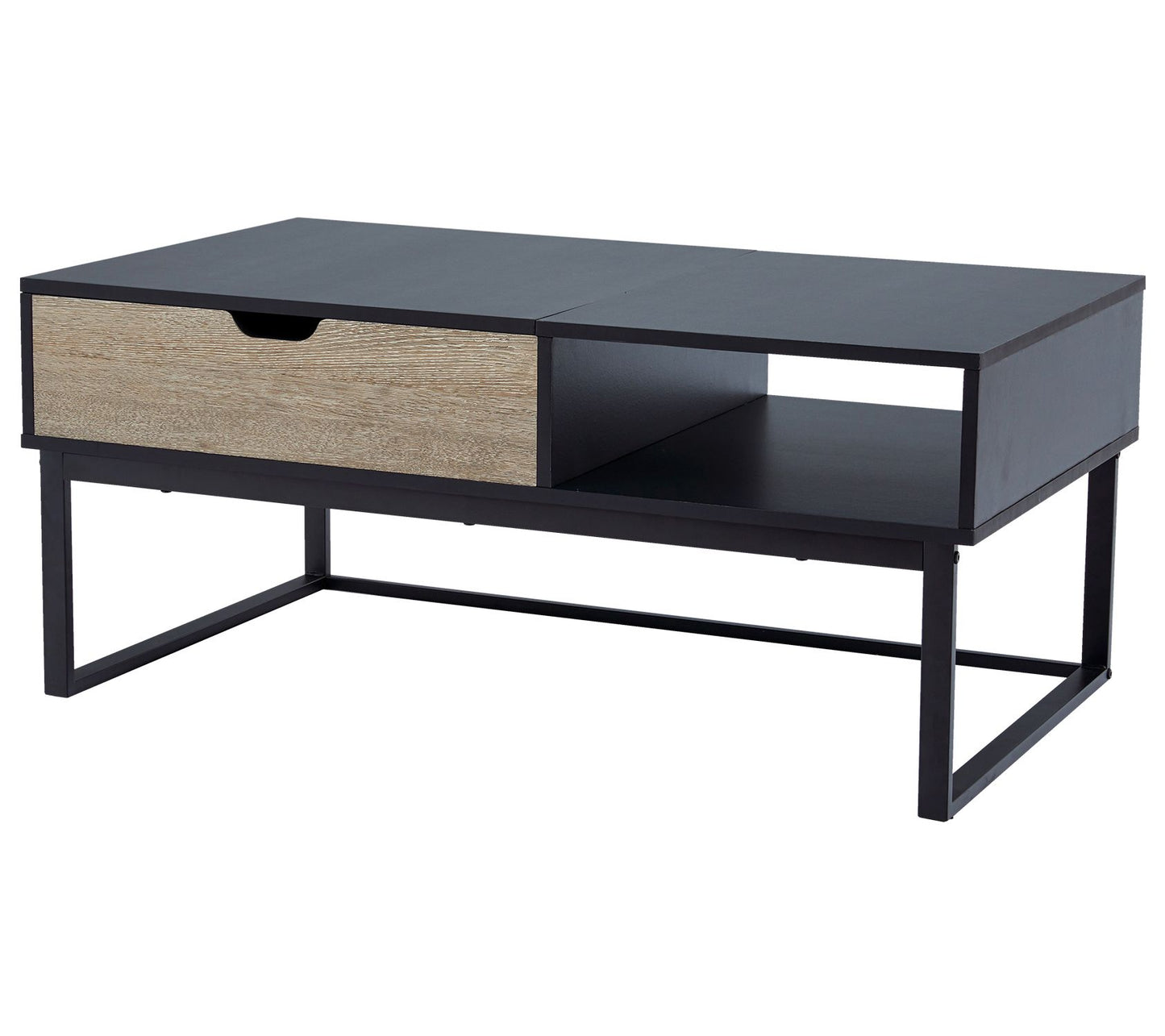 Teamson Home Bryson Two-Tone Lift Top Coffee Table Desk