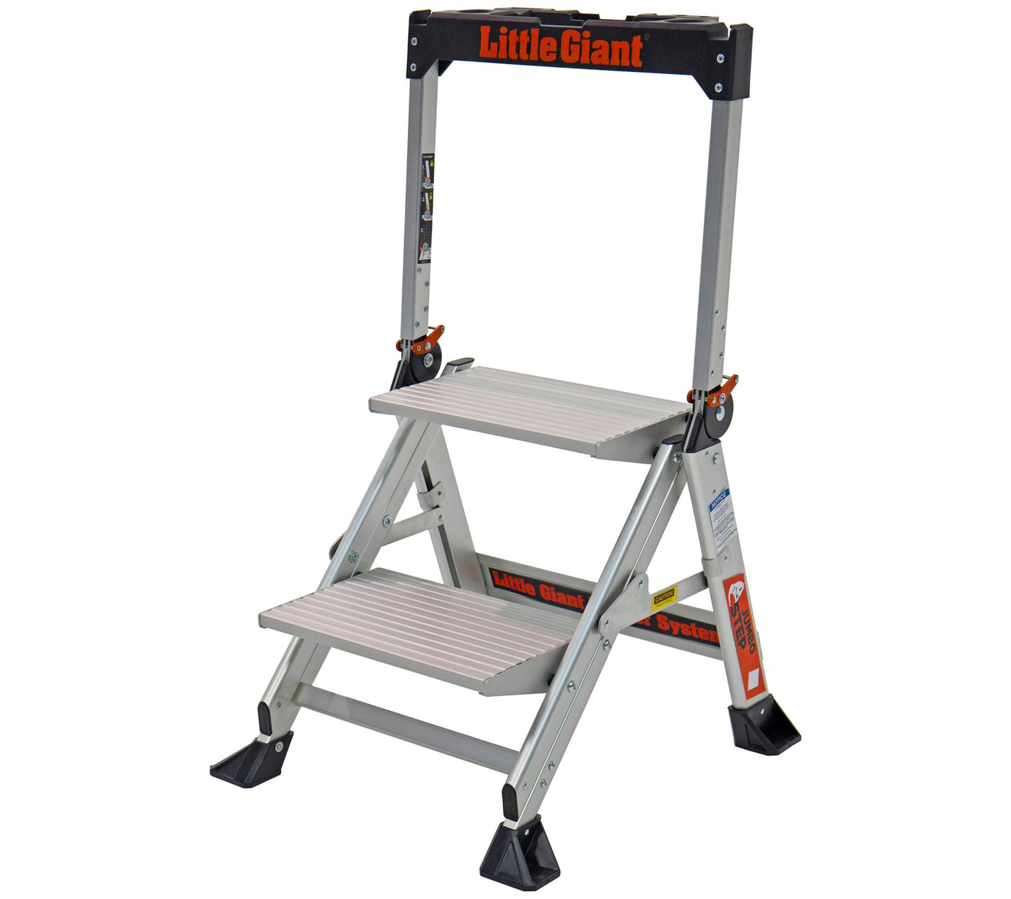 Little Giant Lightweight 2 Step Jumbo AluminumStep Ladder