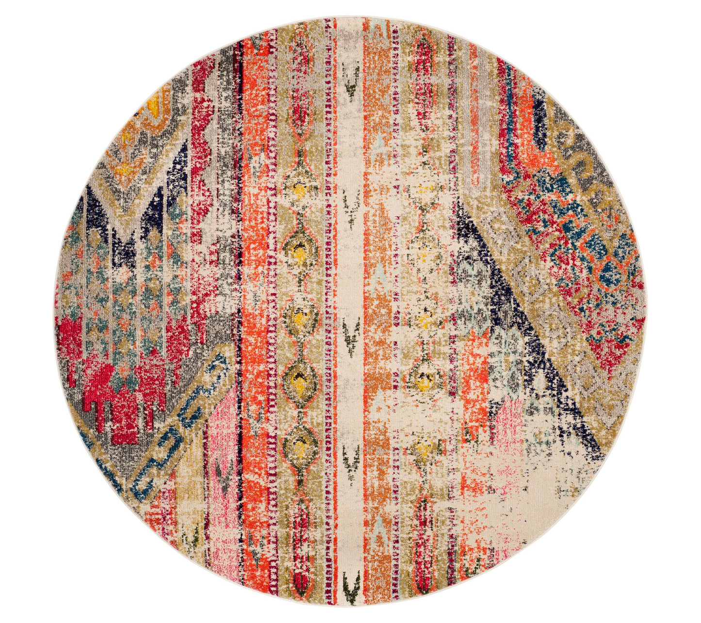 Safavieh Monaco Kolby 6'7" x 6'7" Round Rug