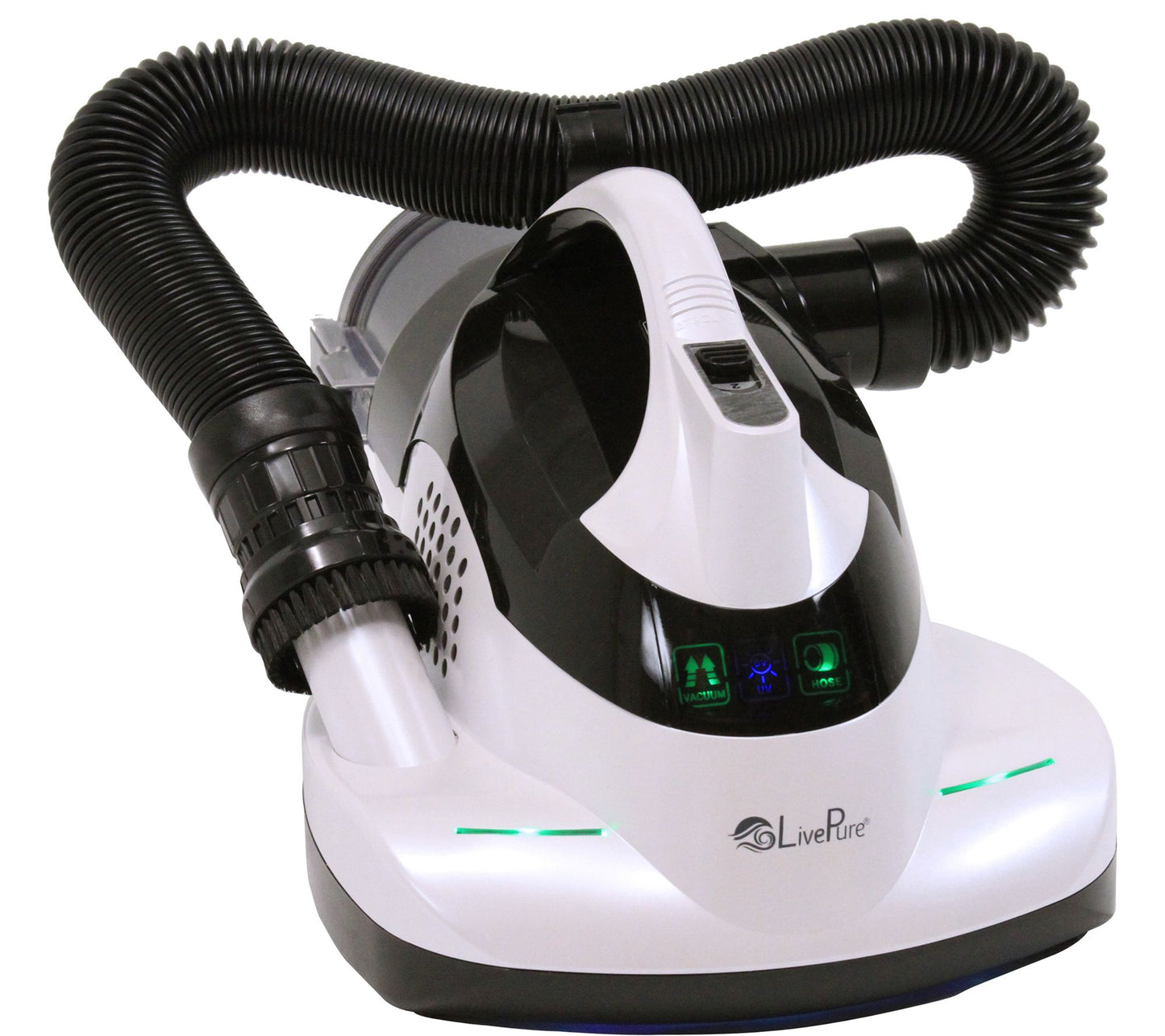 LivePure Ultramite UV Dust Mite Allergen Handheld Vacuum