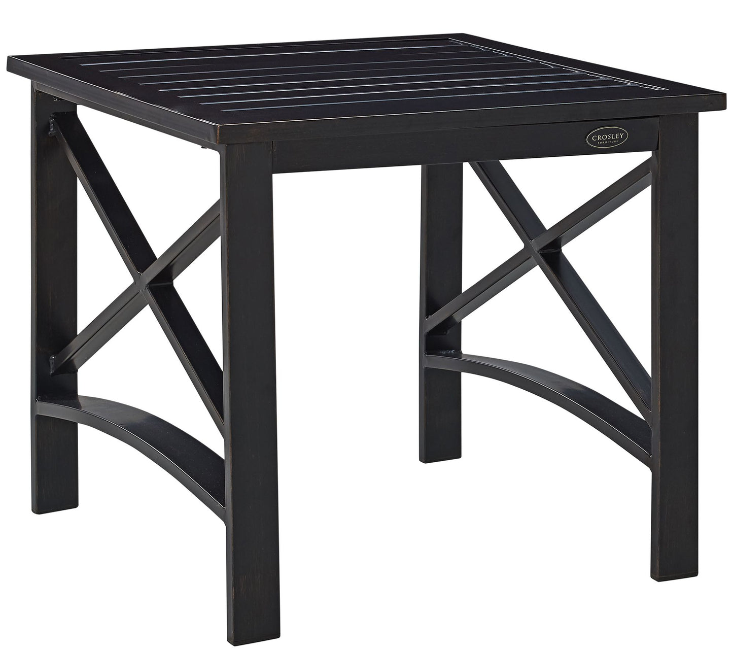 Kaplan Side Table in Oiled Bronze