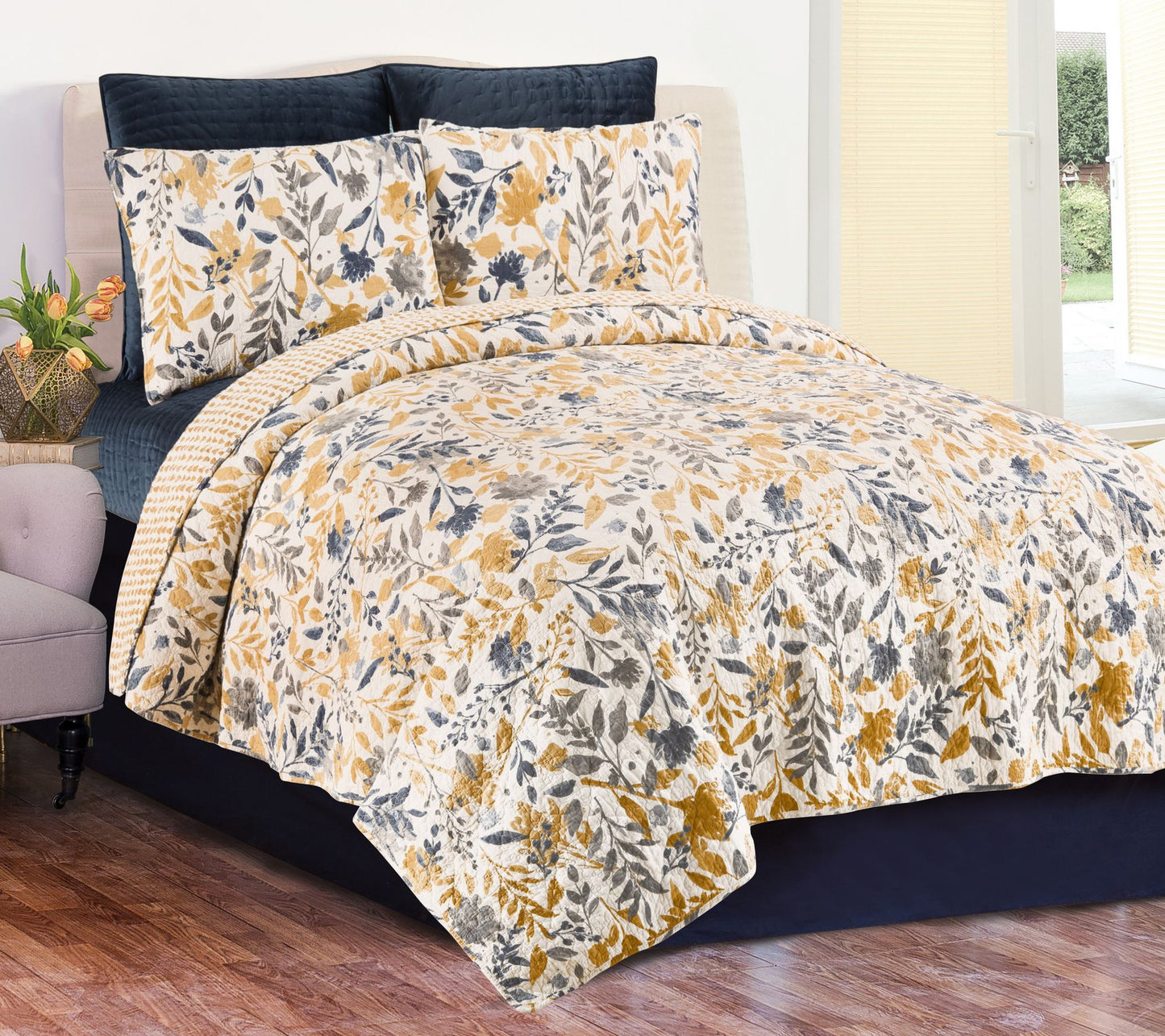 Natural Home King Quilt Set by Valerie