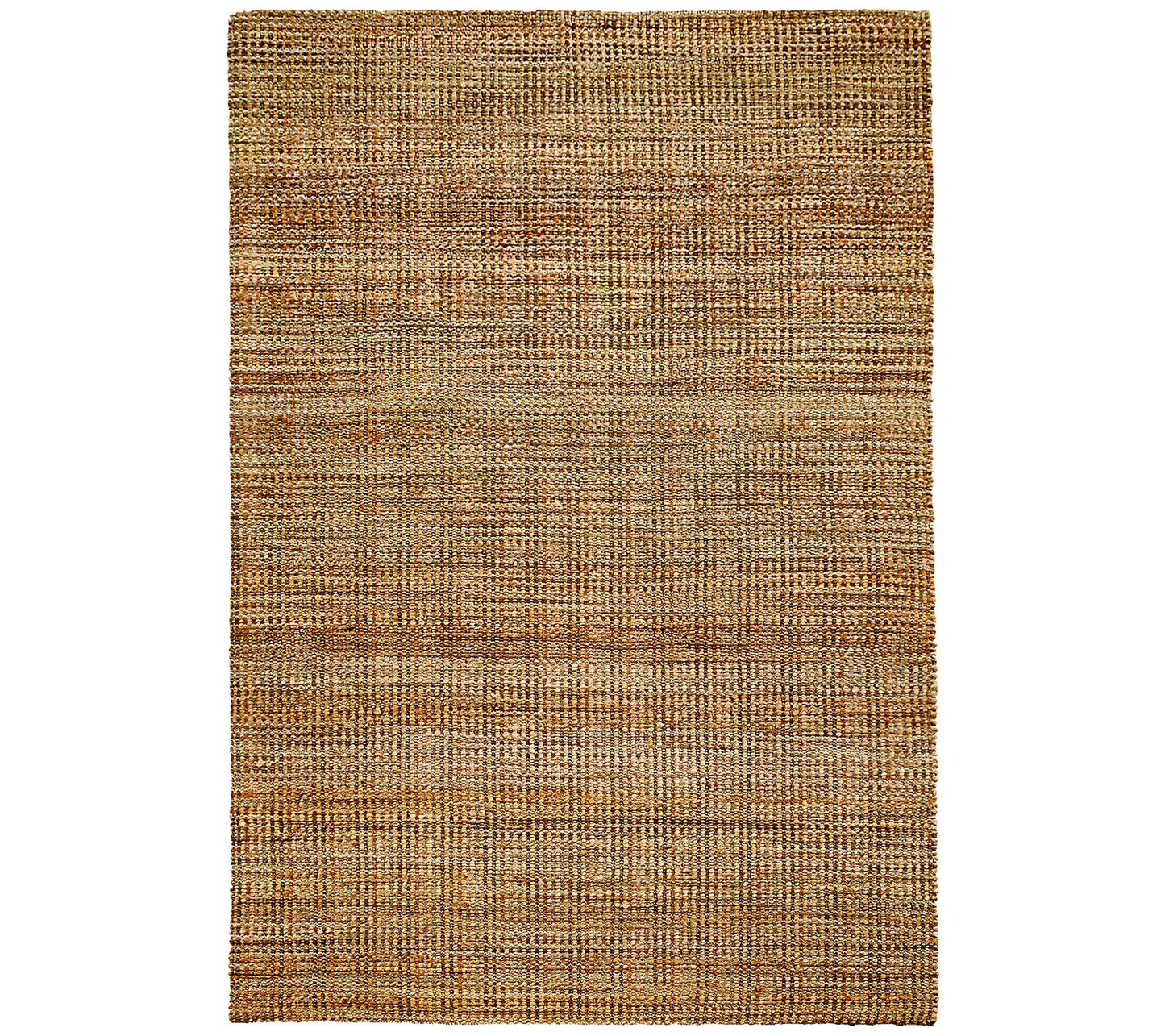 Ox Bay 5' x 7'9" Jute and Chenille Brown PlaidArea Rug