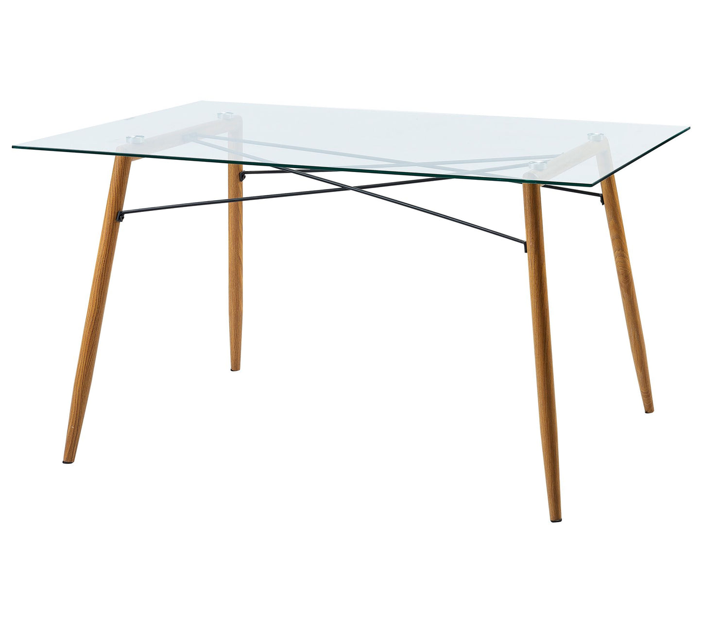 Teamson Home - Minimalista Glass Dining Table