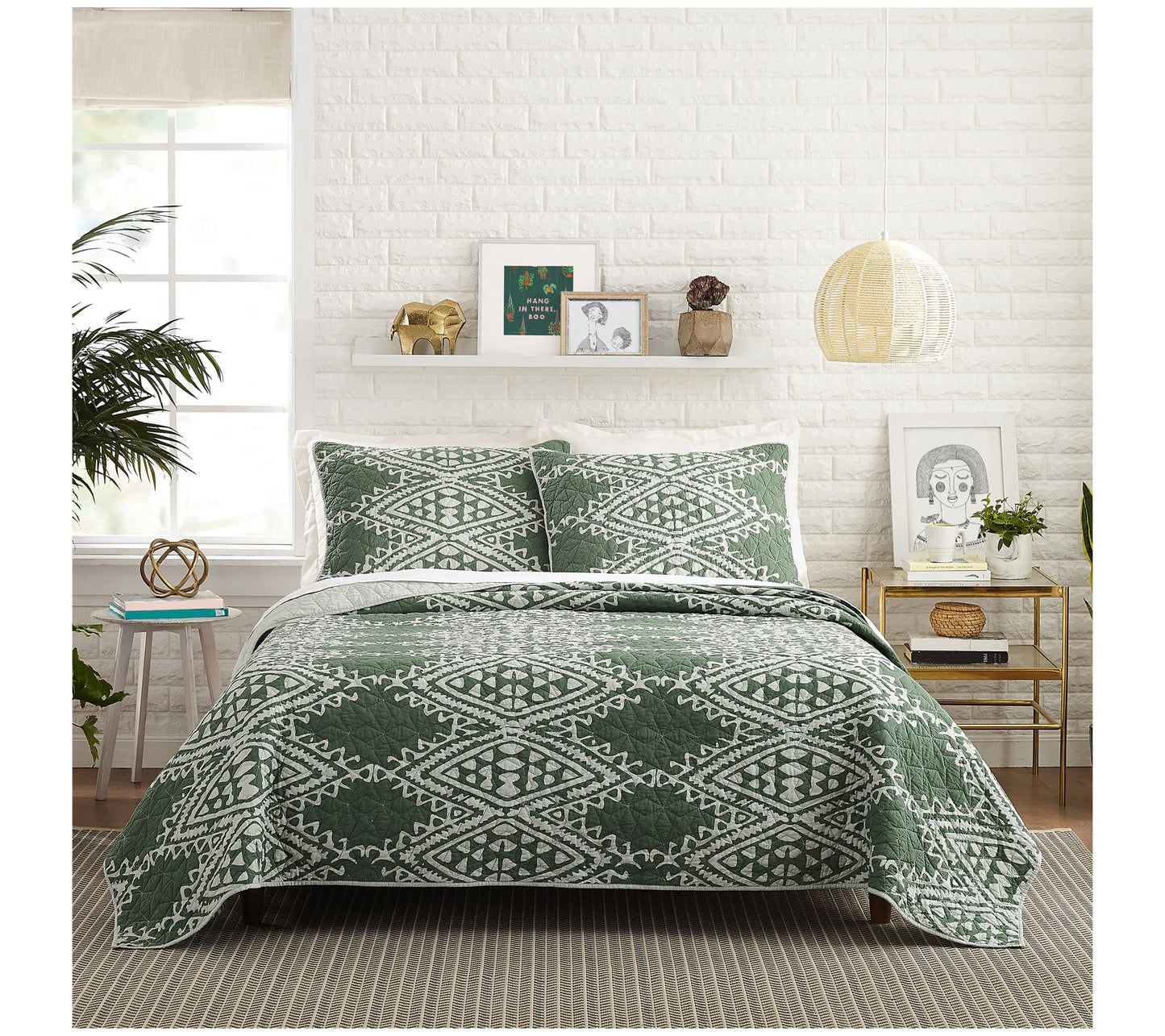 Justina Blakeney Aisha King Quilt Set