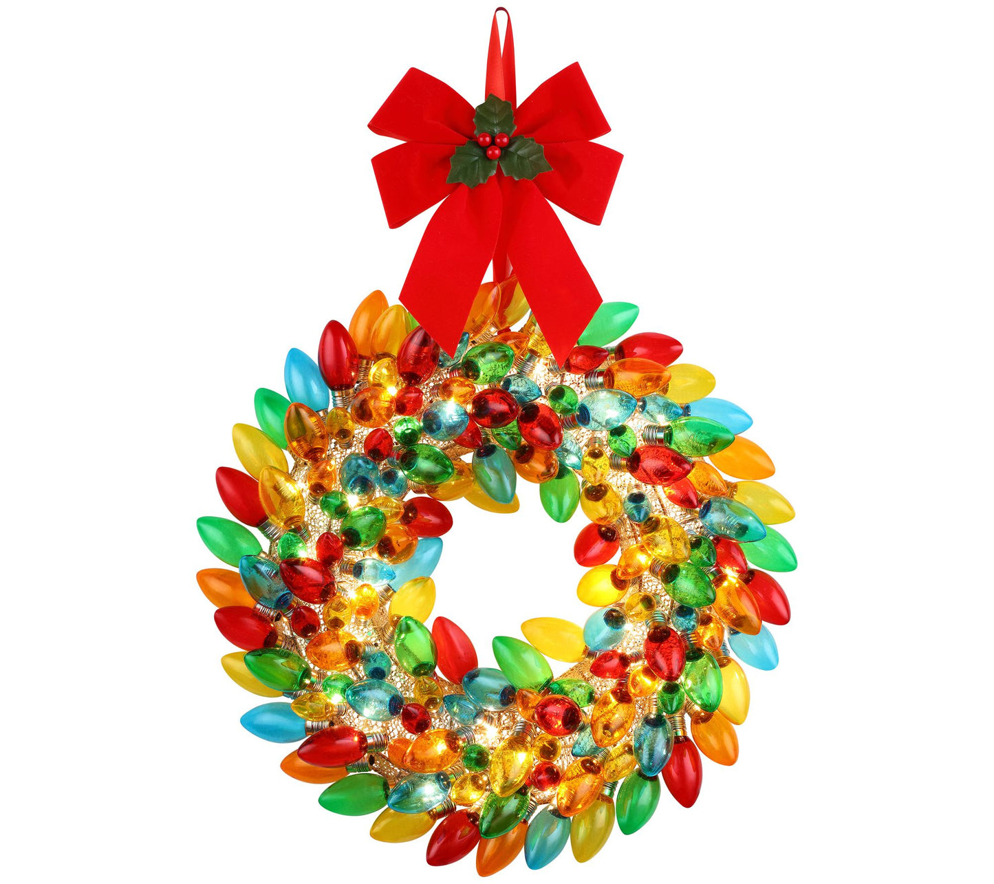 Mr. Christmas Nostalgic 17" C9 Bulb Wreath