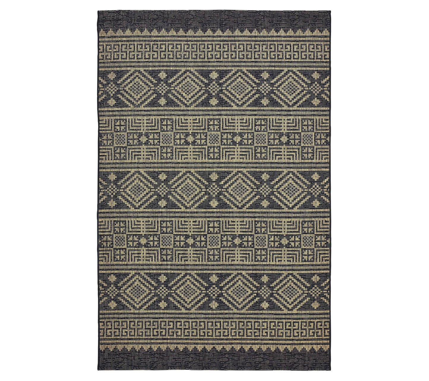 Ox Bay Geometric Vestige Indoor/Outdoor Sun Shower Rug 5' x 8'