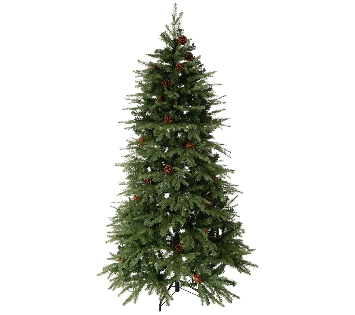Glitzhome Pre L it Fir Artifici al Tree W/ LED Lights & Remote