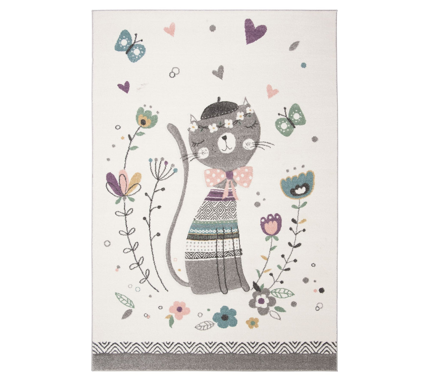 Carousel Kids 187 Collection 5'3" x 7'6" Rug