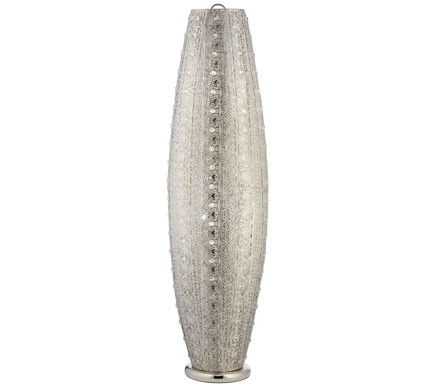 River of Goods 44"H Oversized Punched Metal Floor Lamp