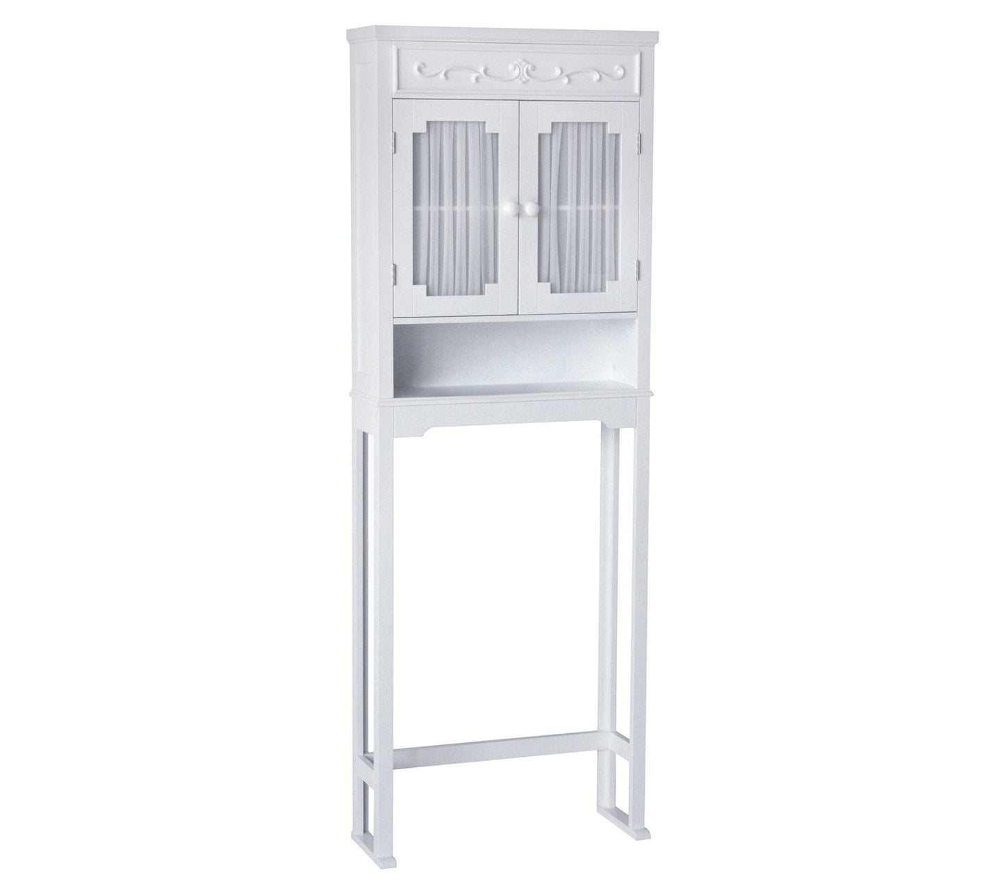 Teamson Home Lisbon Wooden Space Saver, White