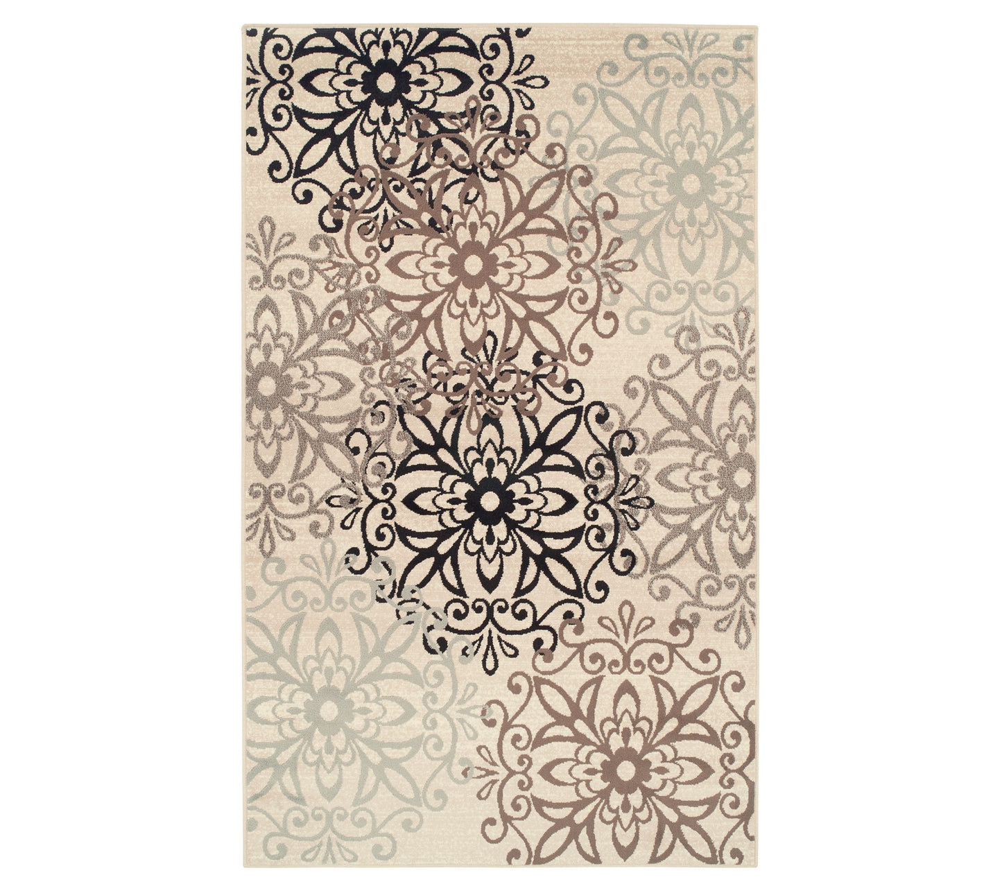 Superior Oversized Floral Medallion Modern 8' x10' Area Rug