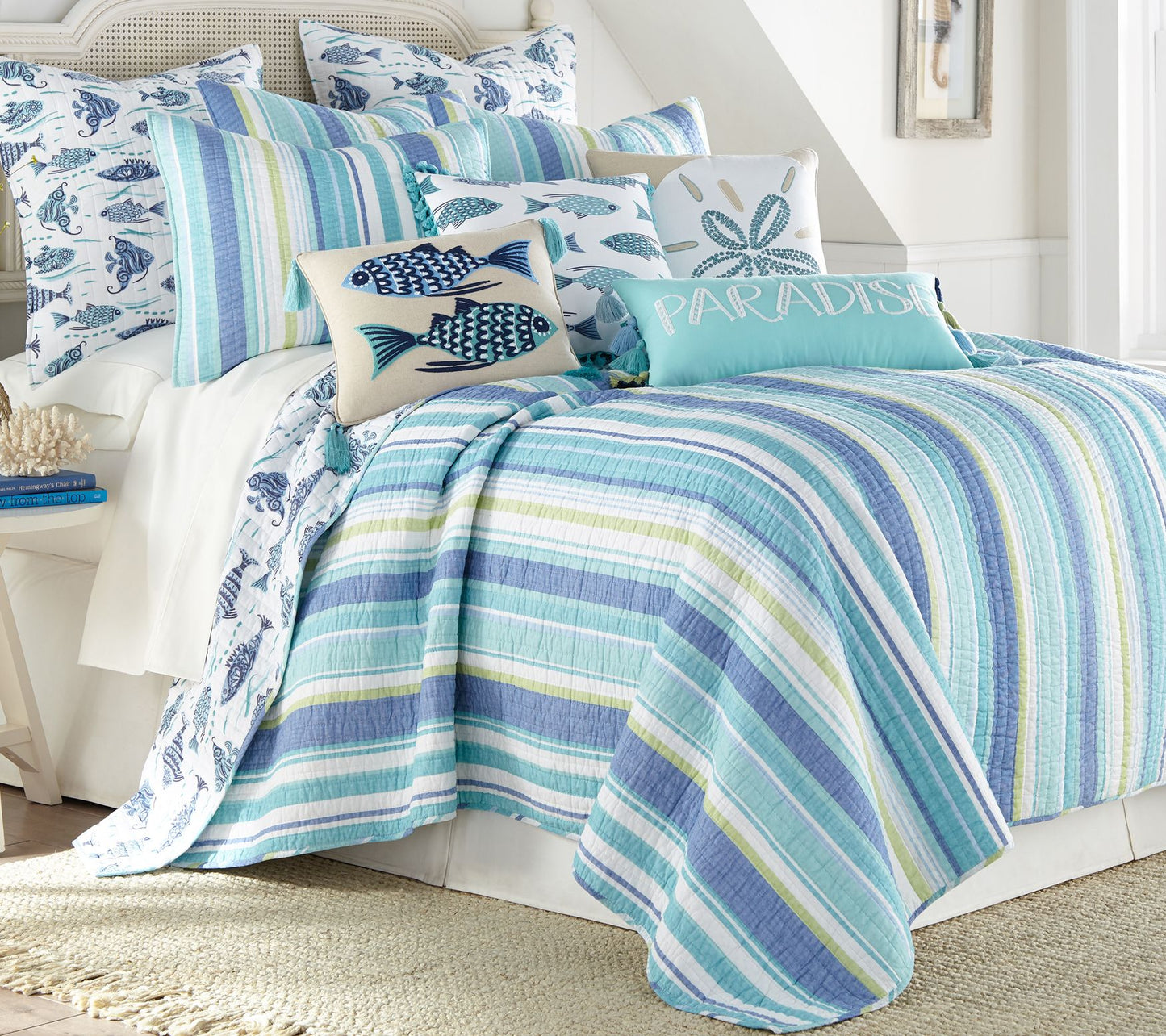 Levtex Home Laida Beach 3-Piece Full/Queen QuilSet