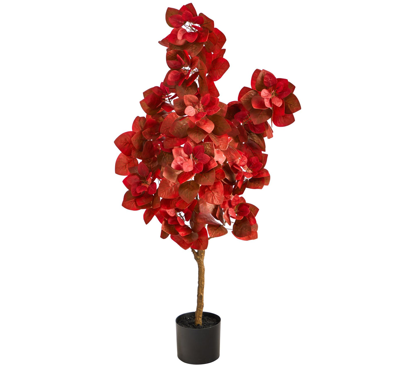 Nearly Natural 4' Autumn Pomegranate Artificial Tree