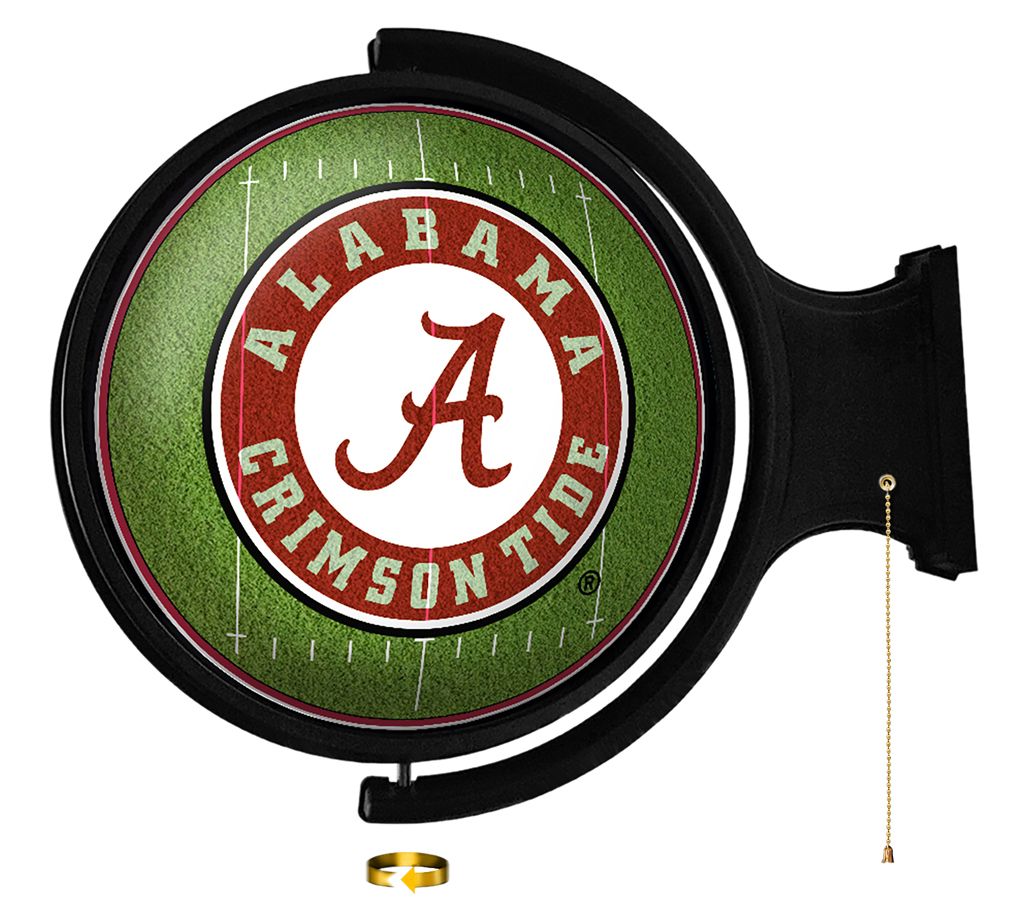 The Fan-Brand NCAA On the 50 Round Rotating Lighted Wall Sign