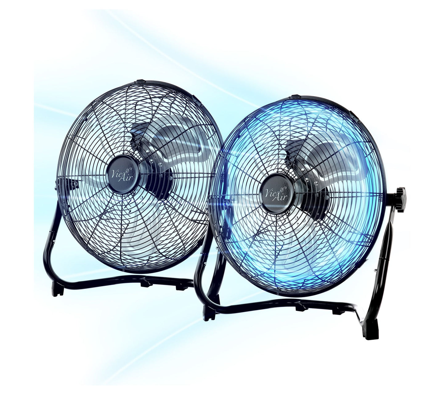 Vie Air 20 Inch Twin Pack Industrial Tilting Hih Velocity