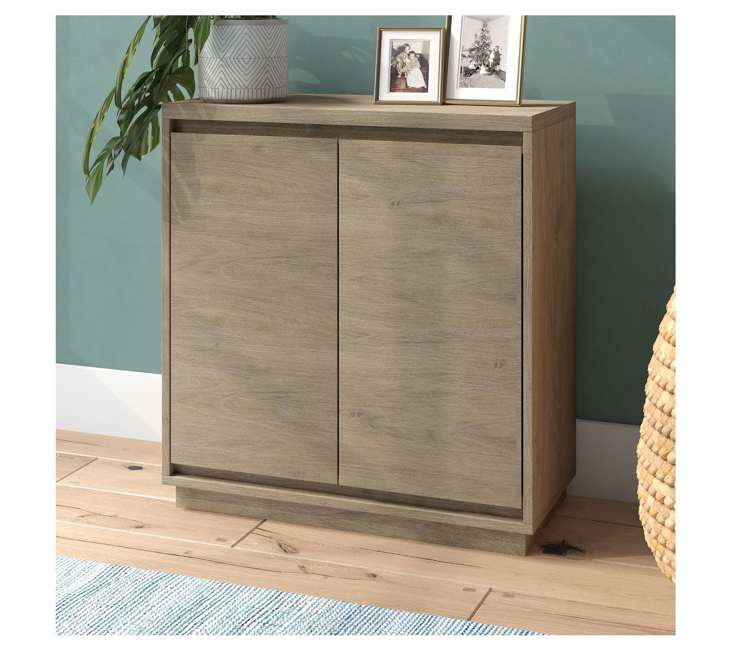 Hudson & Canal Presque 30" Wide Rectangular Accent Cabinet