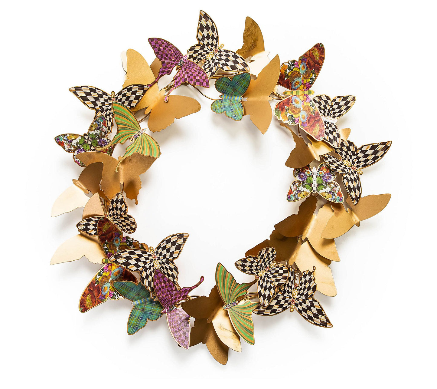 MacKenzie-Childs Butterfly Wreath