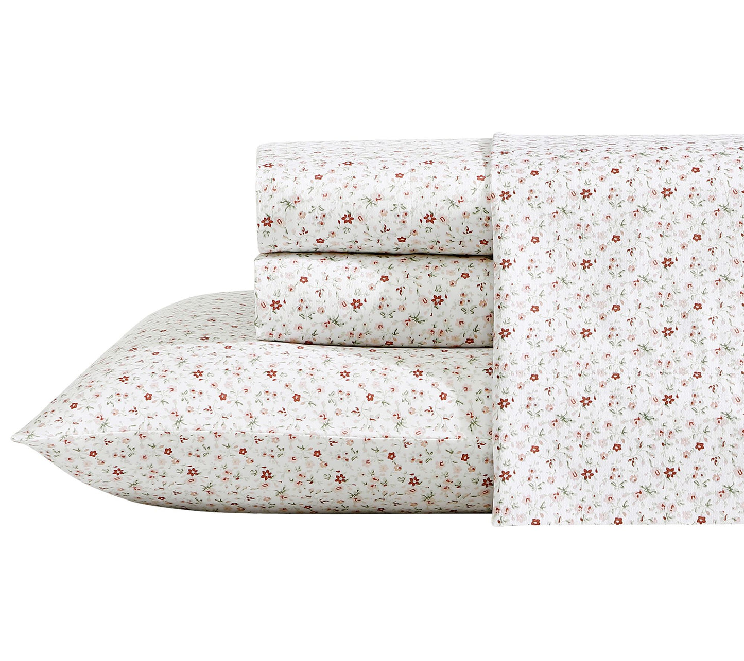 Laura Ashley Ev ie 300 Thread C ount Premium Co tton Sheet Sets