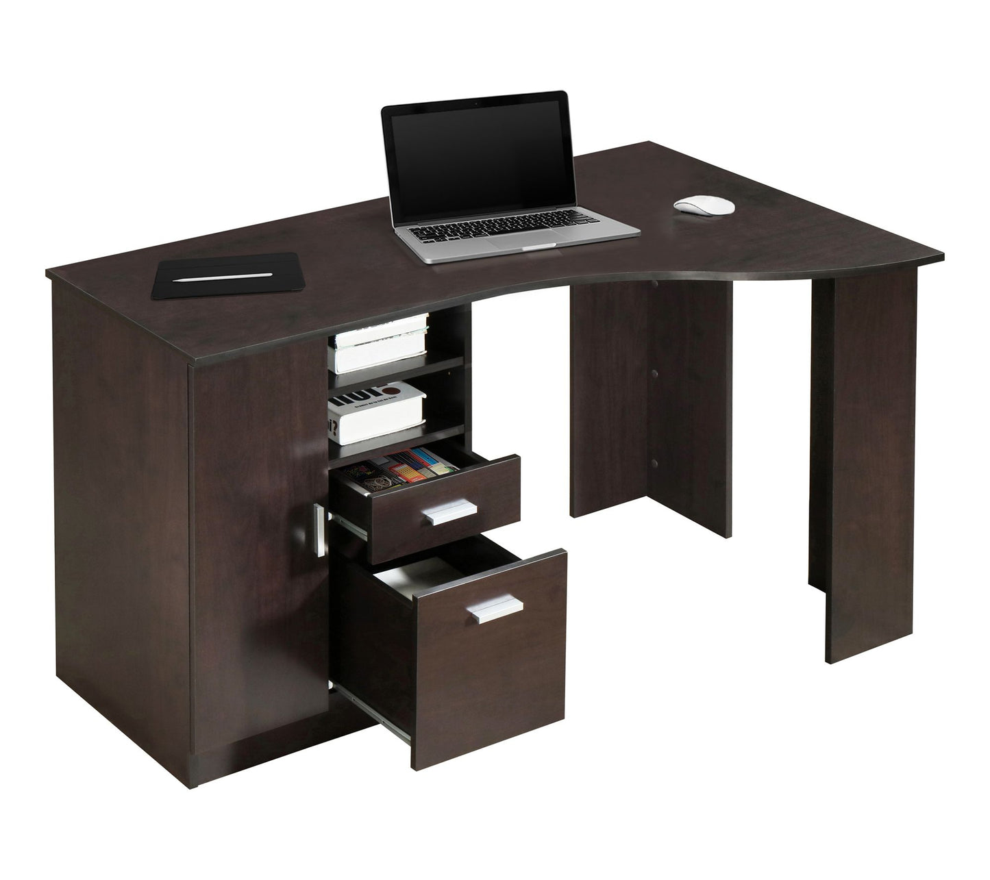 Techni Mobili Classic Office Desk with Storage