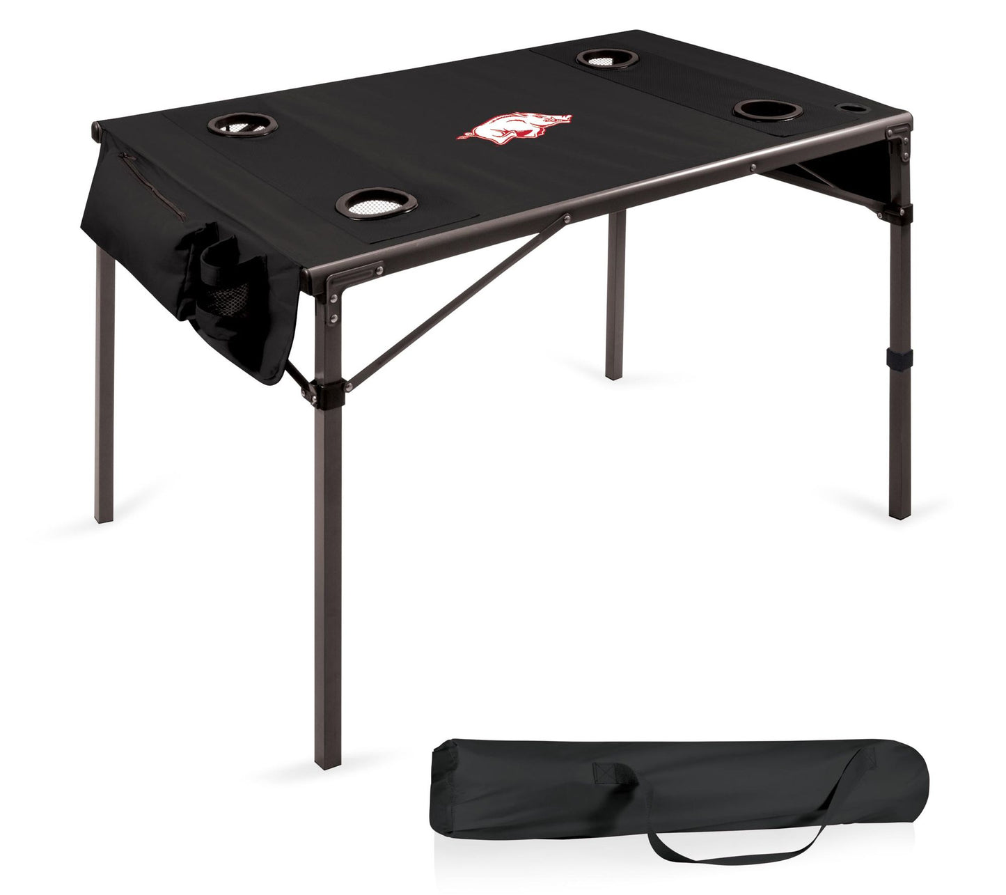 Oniva NCCA Travel Table Portable Folding Table- Black