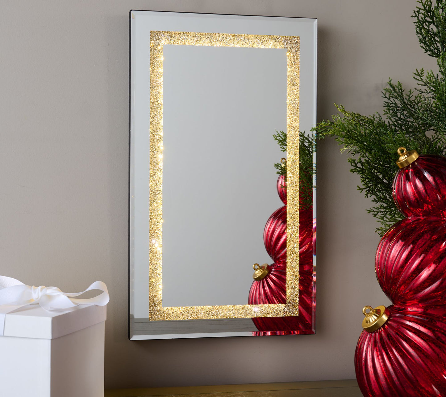 12x20 Illuminated Rectangular Mirror by Valerie